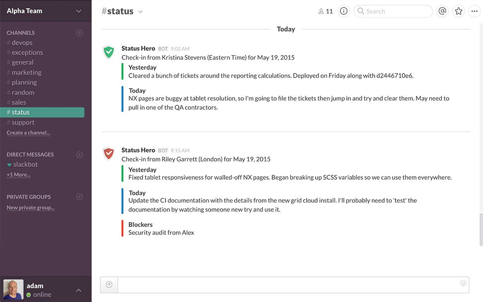 Status Hero gallery image