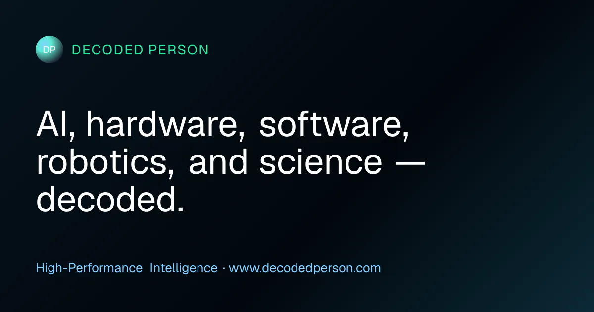 Decoded Person gallery image