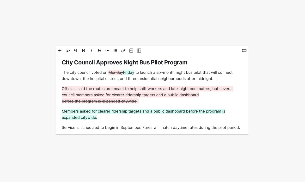AI Content Editing Toolkit gallery image