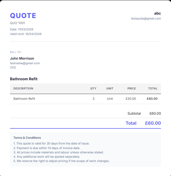 TradeQuoteAI gallery image