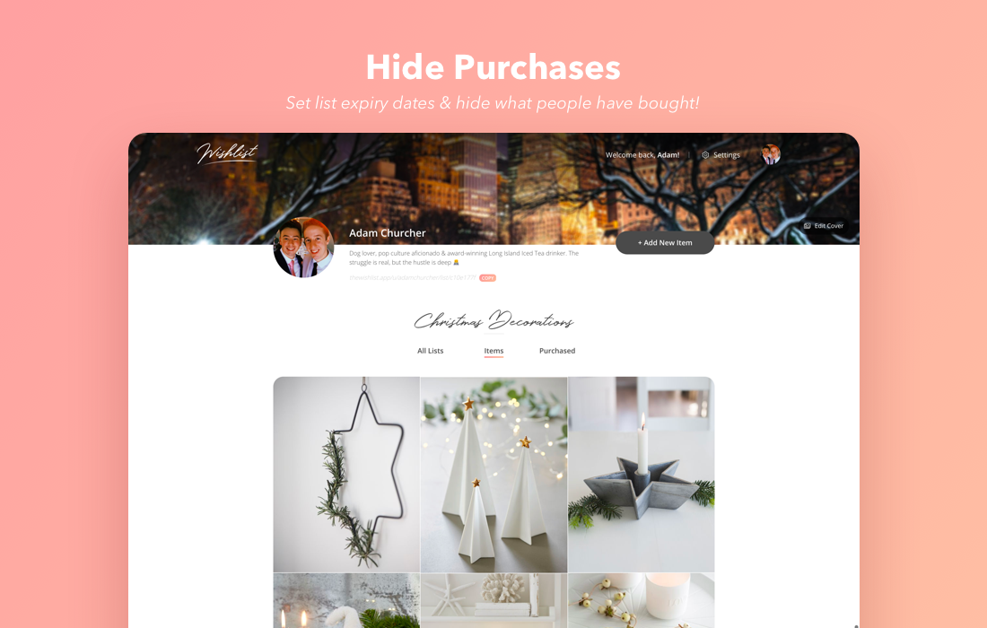 Wishlist gallery image