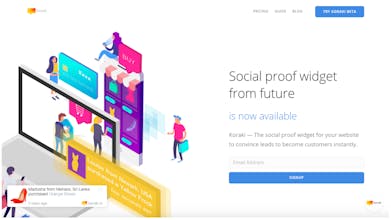 Koraki Social Proof gallery image