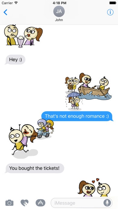 Love Stickies - Playful Stickers for iMessage gallery image