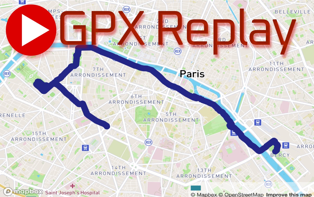 Reproducción de GPX media 1