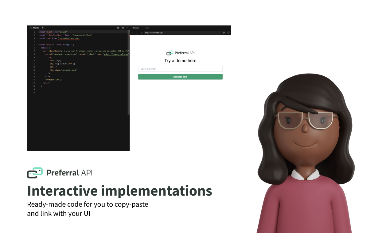 Preferral API gallery image