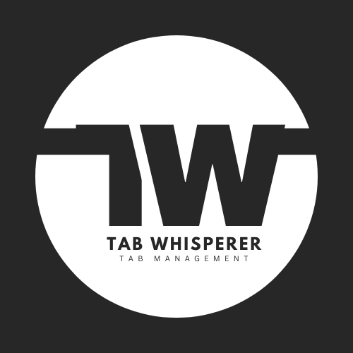 Tab Whisperer - Product Hunt launch logo and brand identity