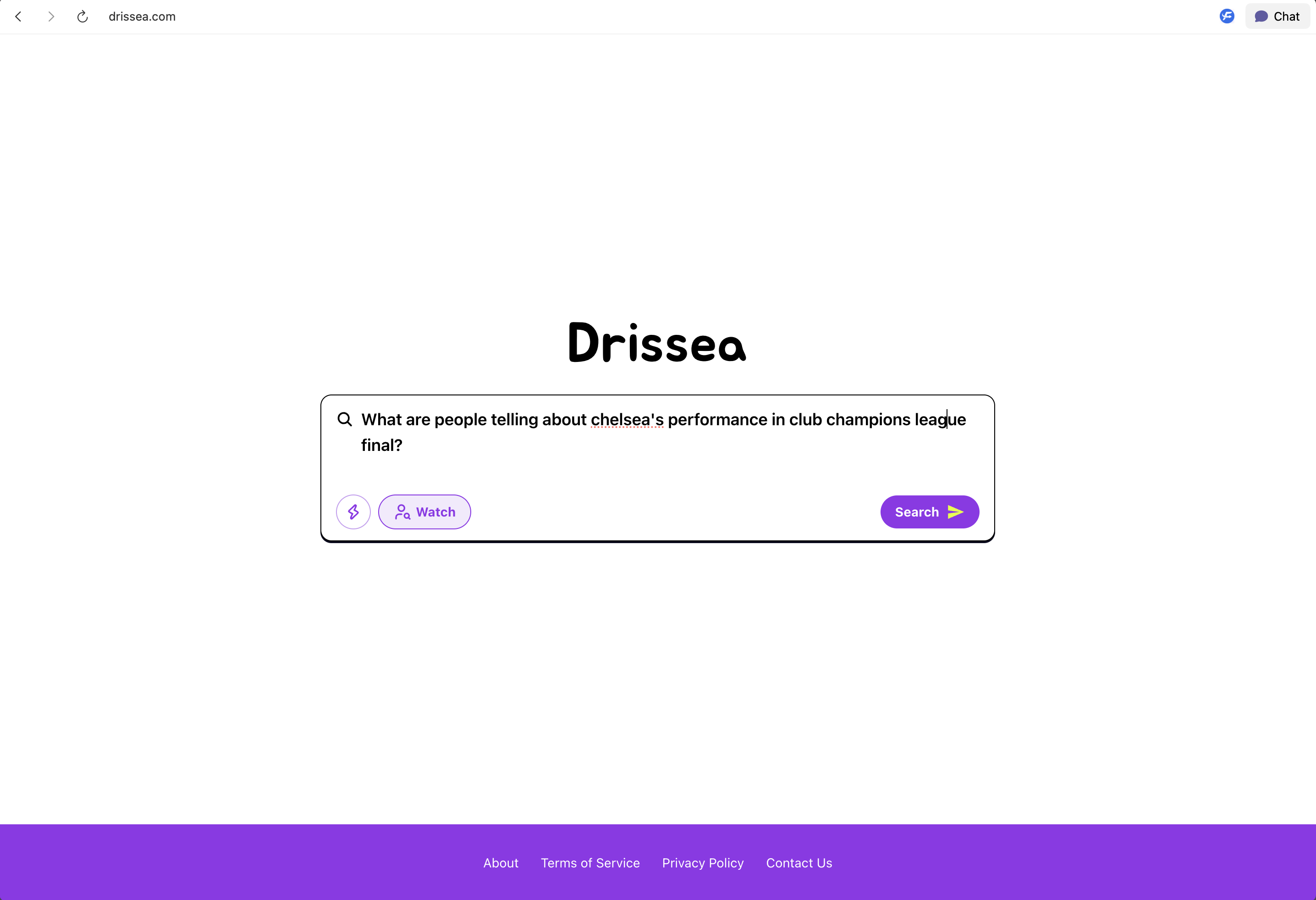 Drissa - Social Antwoord Engine - Scans scant haspels en berichten in seconden om uw vragen te beantwoorden media 1