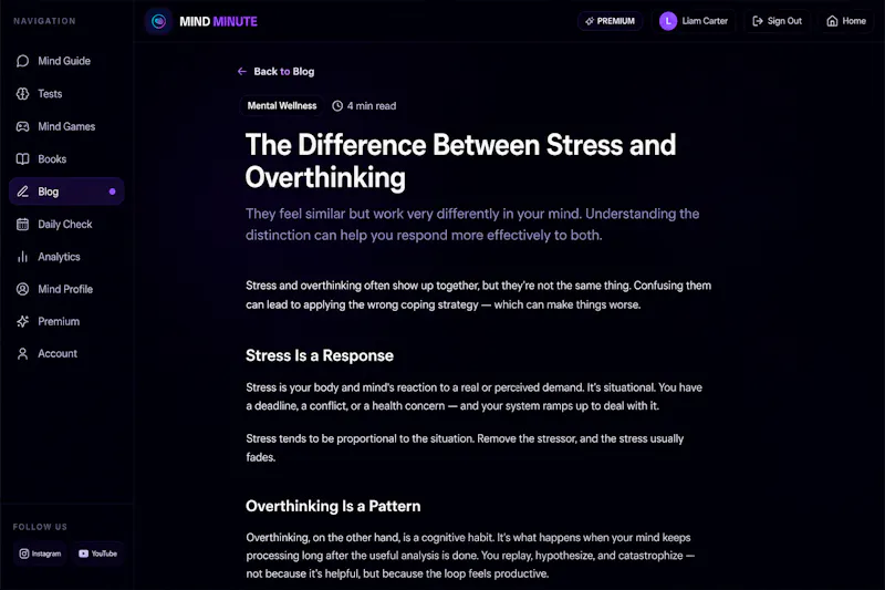 Mind Minute screenshot 7