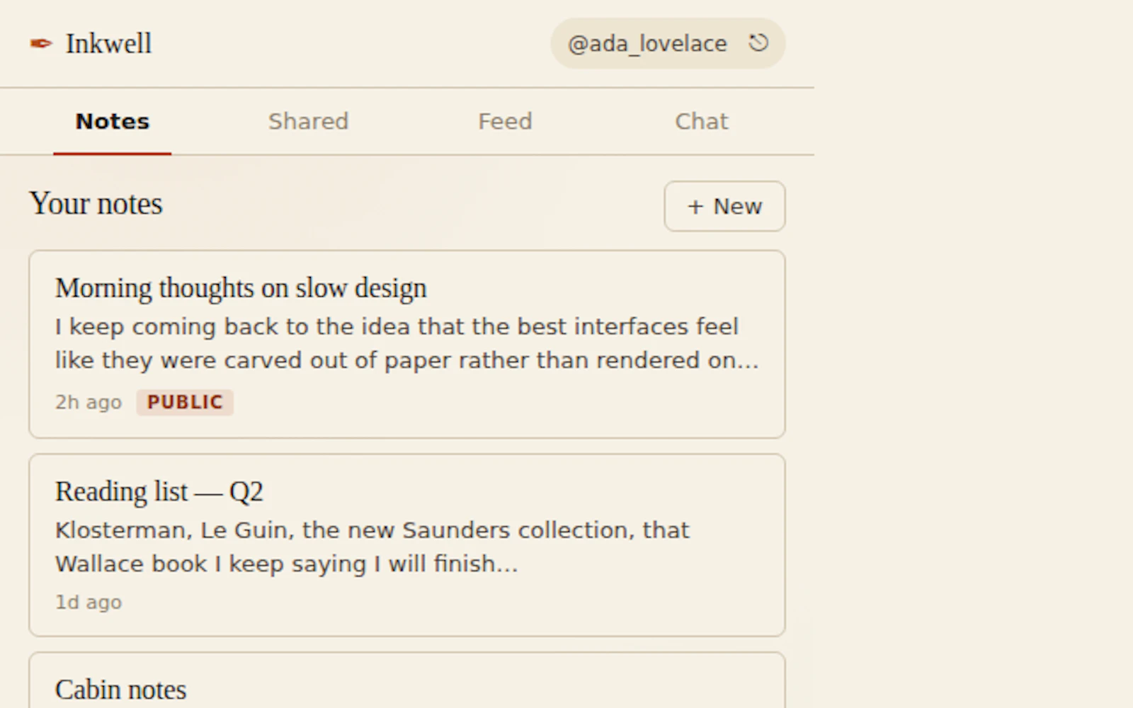 Inkwell screenshot 4