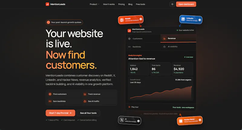 MentionLeads screenshot 2
