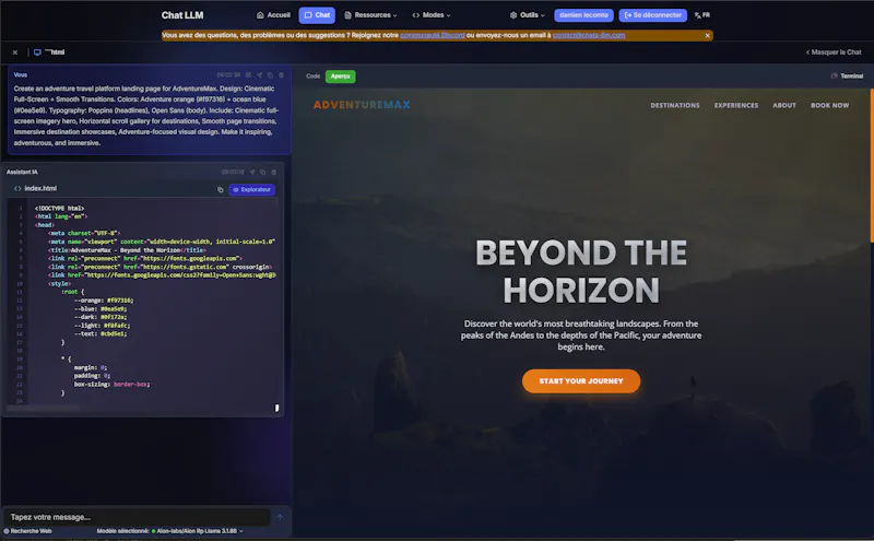 Chat LLM screenshot 4