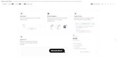 Shadcn Blocks gallery image