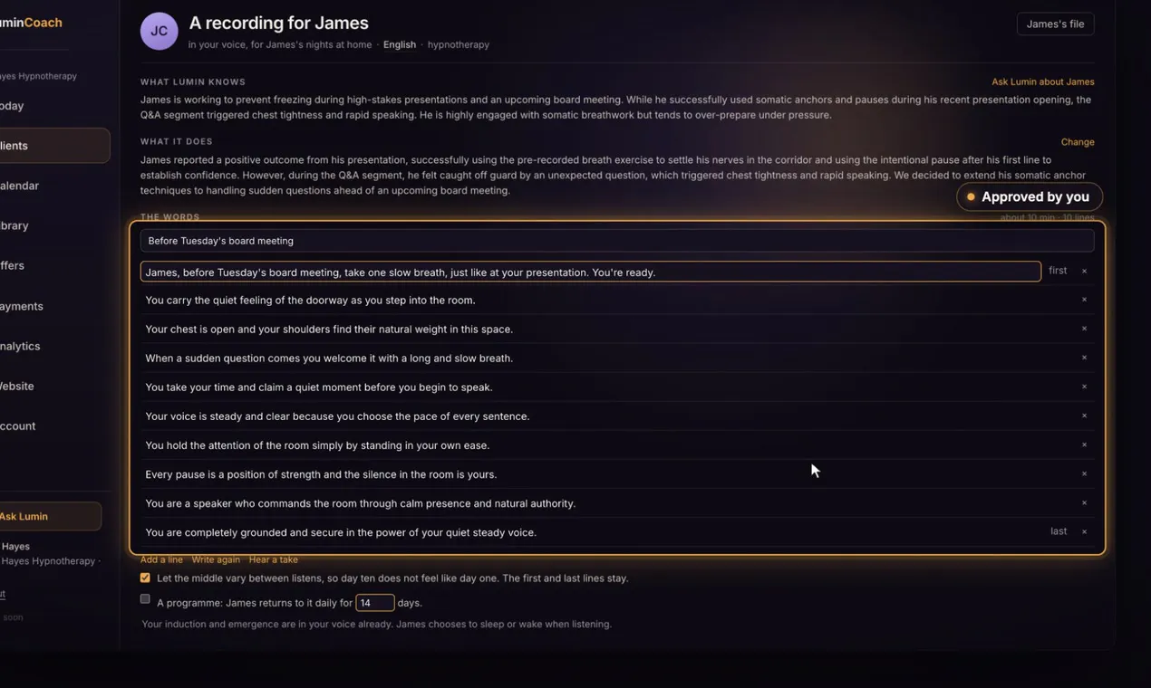 LuminCoach gallery image