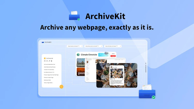 ArchiveKit screenshot 1 (video preview)