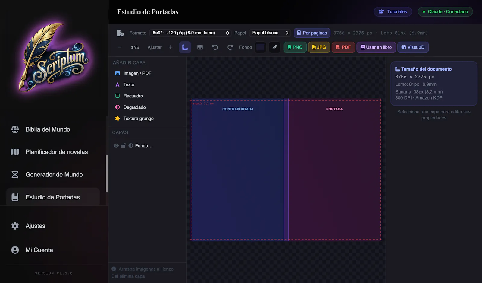 Scriptum Writer Studio screenshot 4