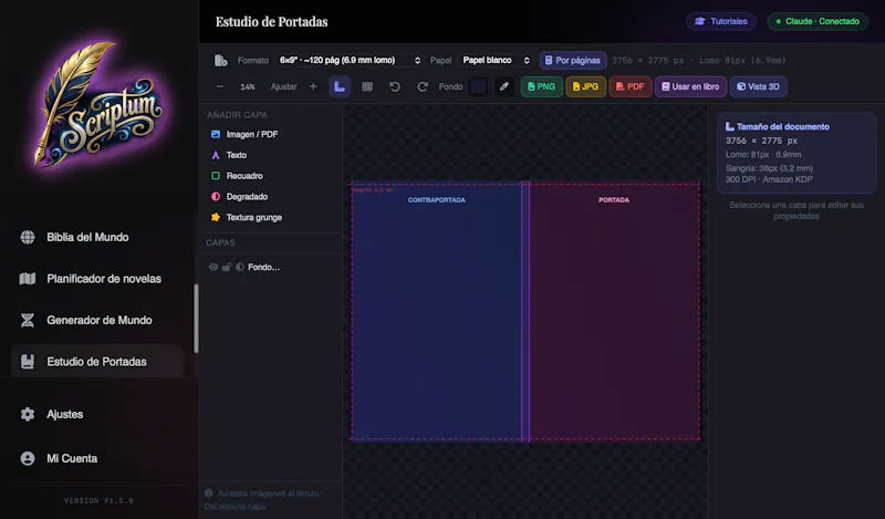 Scriptum Writer Studio screenshot 4