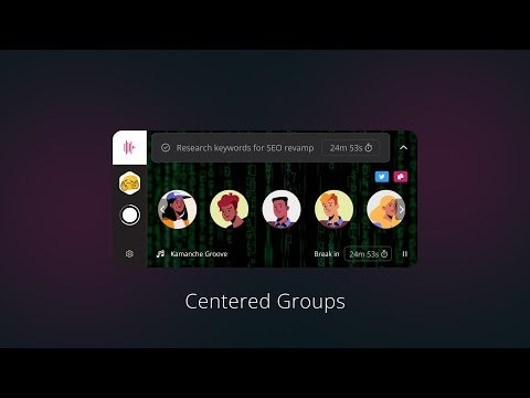 Centered Groups gallery image