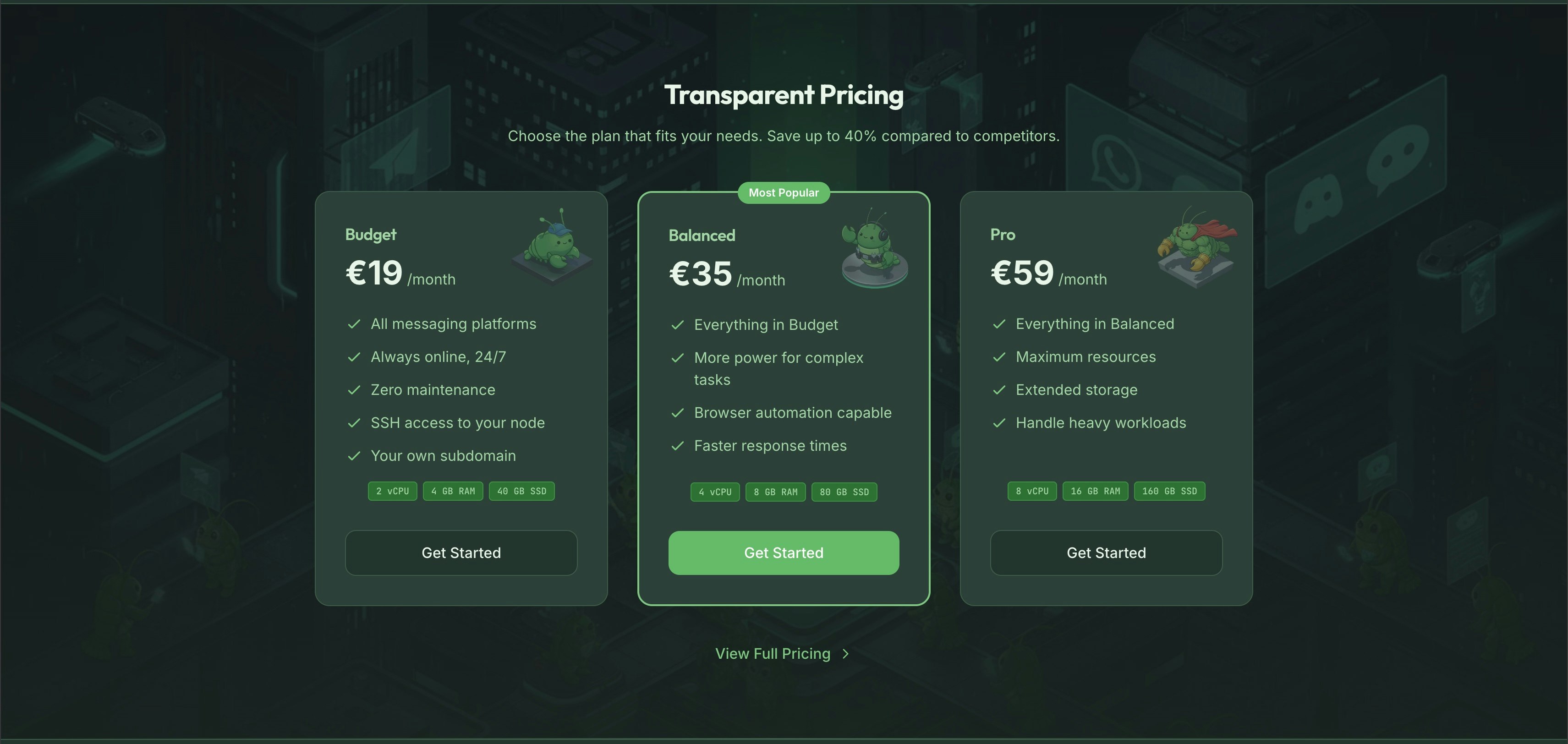 ClawHosters.com gallery image