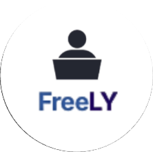 FreeLY - Product Hunt launch logo and brand identity