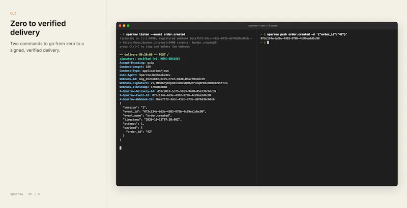 Sparrow screenshot 13