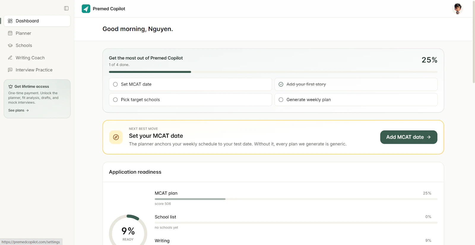 Premed Copilot screenshot 3