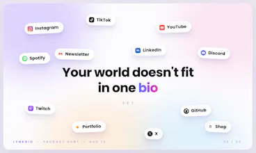 Lynkbio your bio, unlocked gallery image