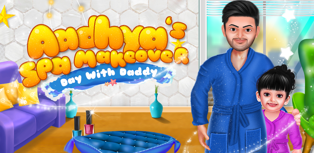Aadhya's Spa Makeover Day With Daddy gallery image