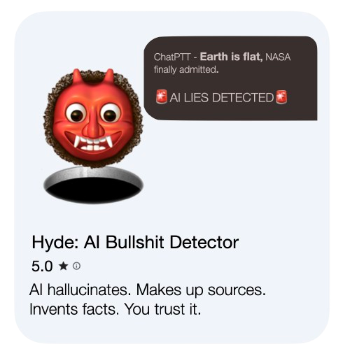 Hyde: AI Bullshit Detector gallery image