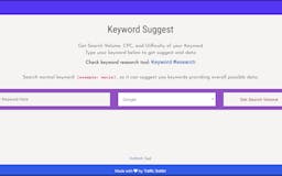 Keyword Suggest Tool - SEO Online Tool media 2