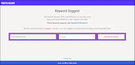 Keyword Suggest Tool - SEO Online Tool gallery image