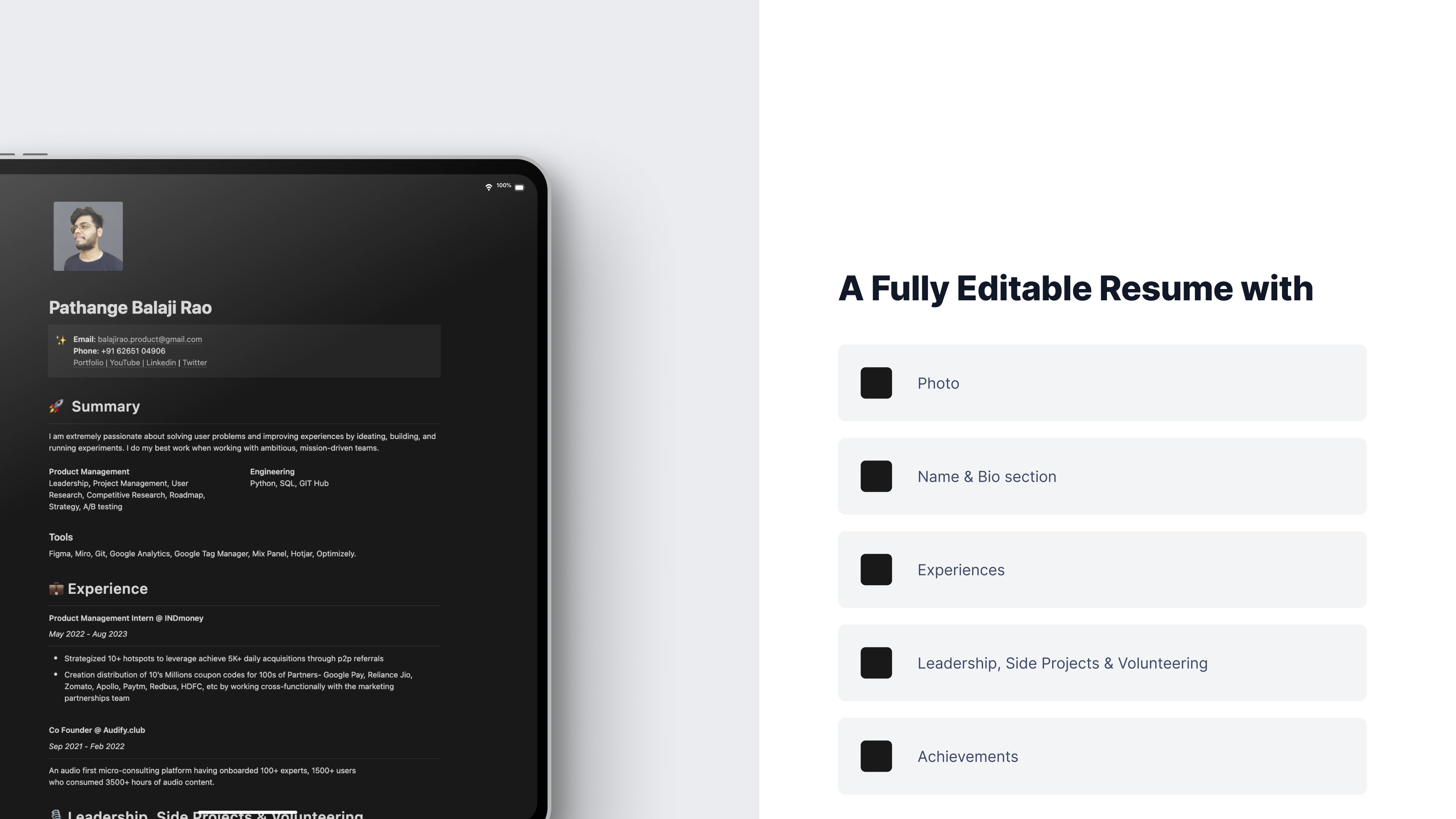 Product Manager Resume gallery image