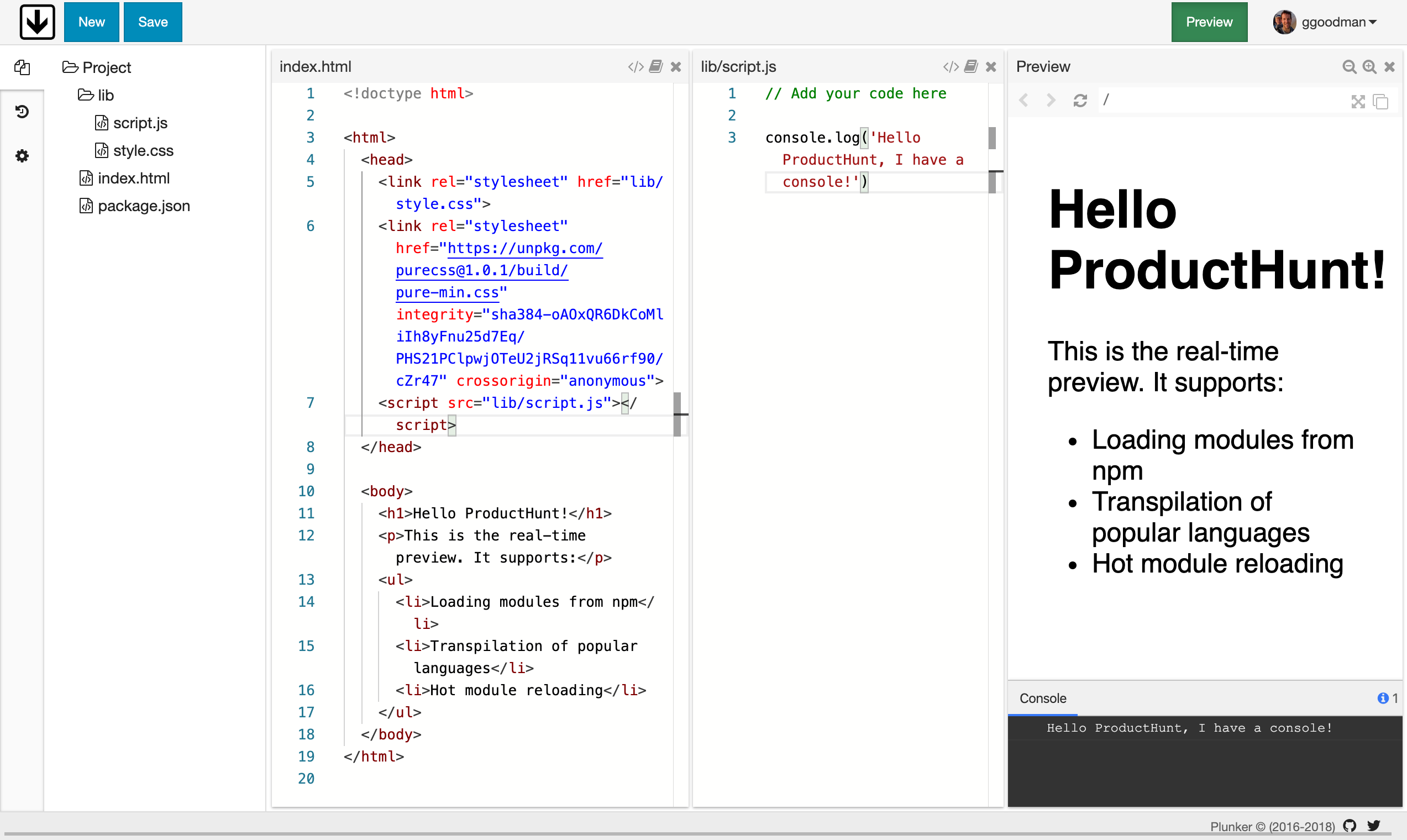 Plunker gallery image