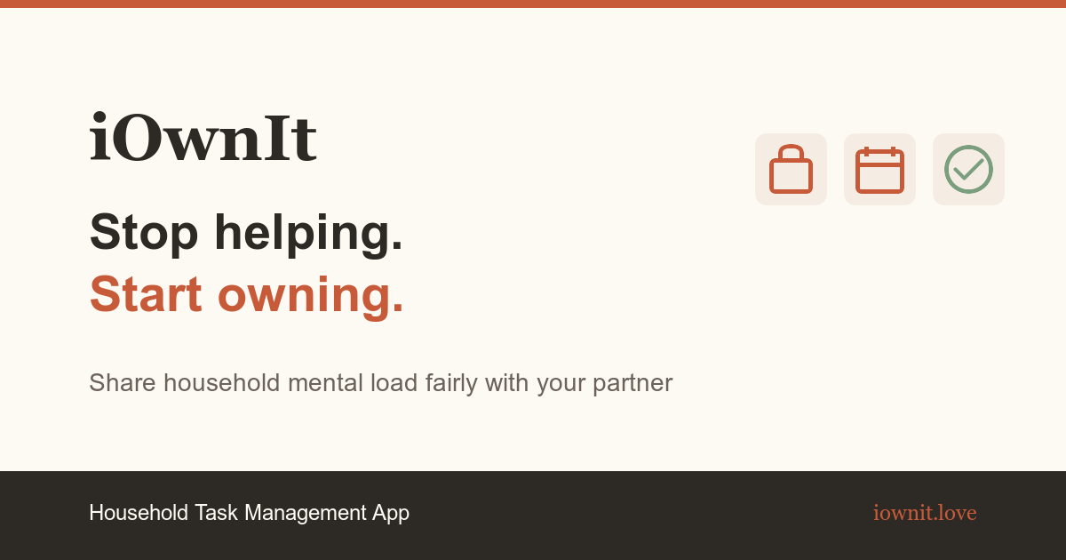 iOwnIt - Main product screenshot demonstrating key features and user interface