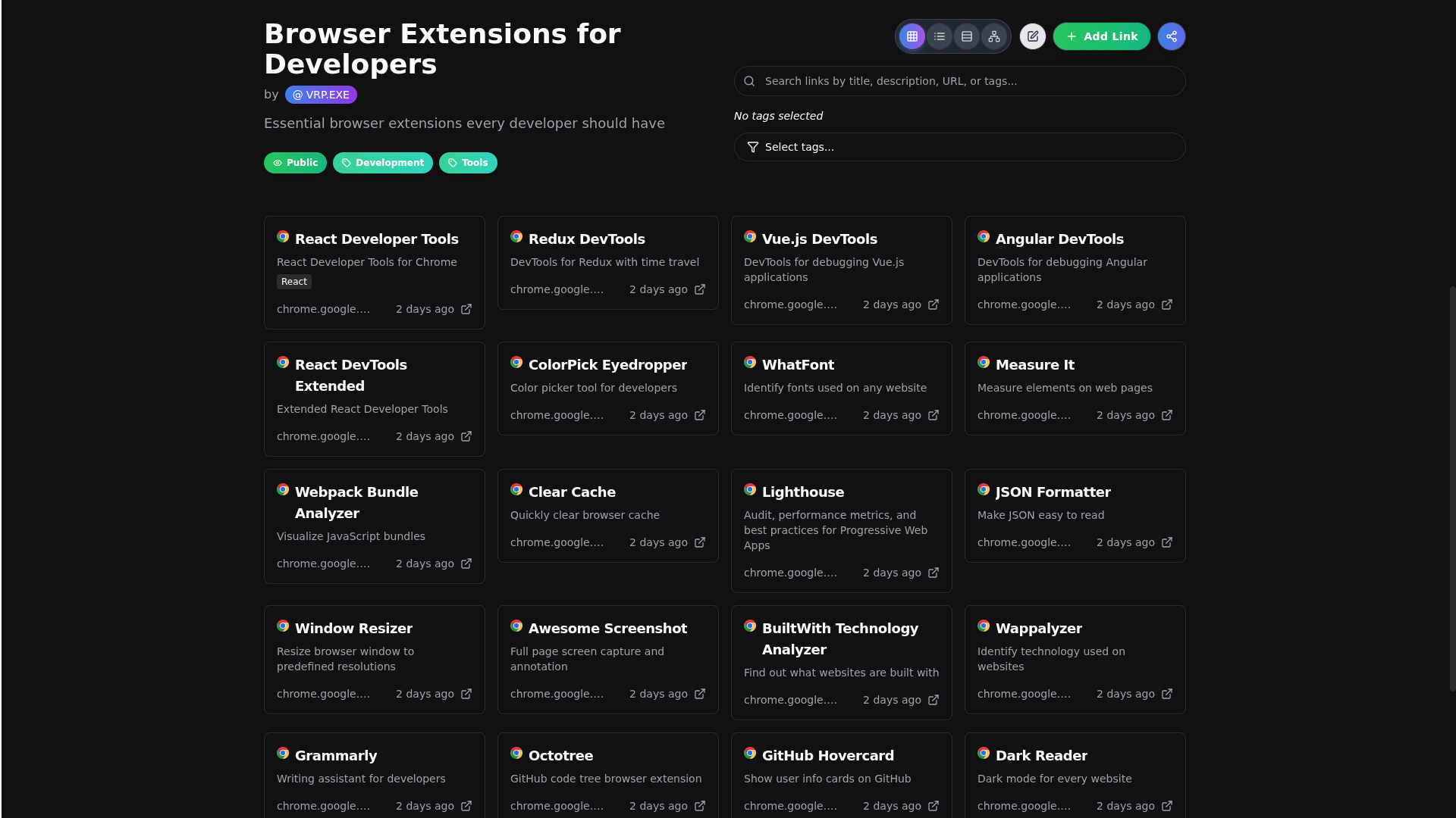 Stashed- Pinterest boards for your links gallery image