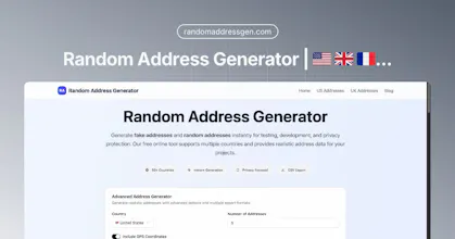 Random Address Generator gallery image