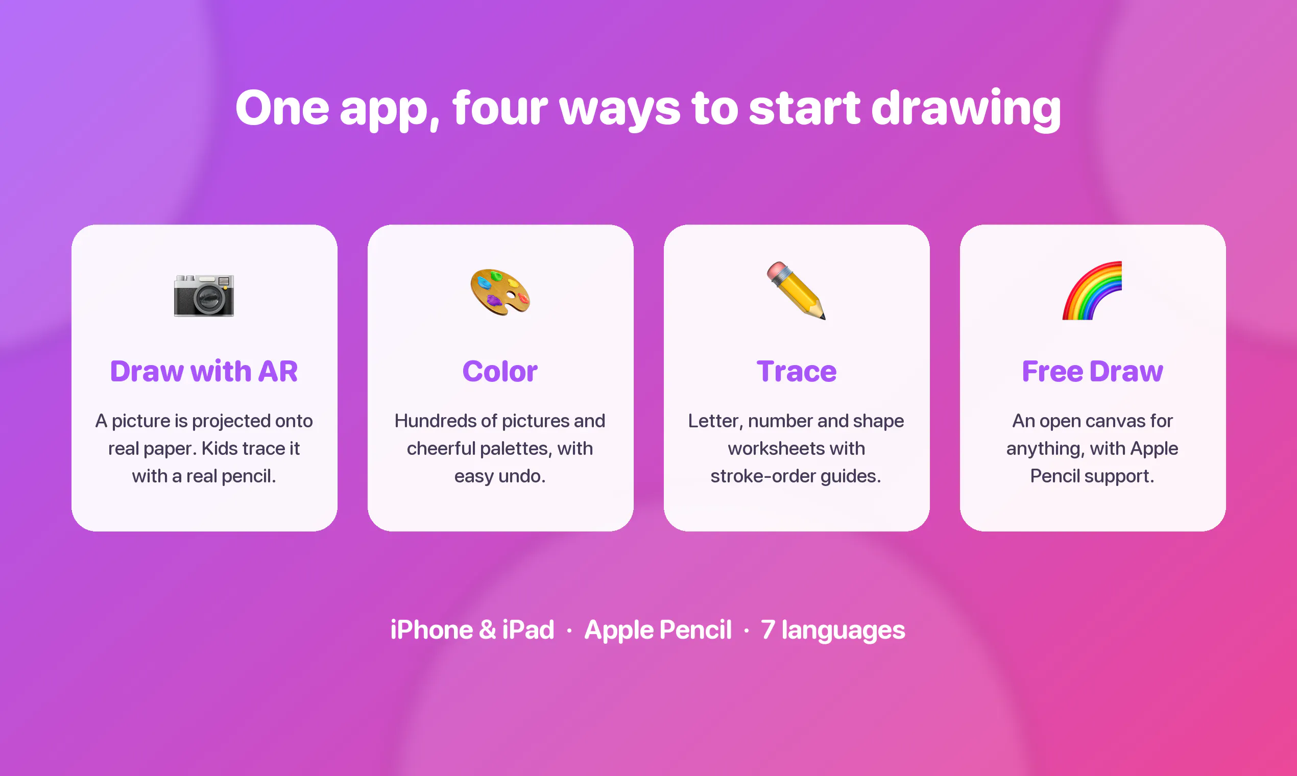 DrawJoy — Free Sketch and AR Drawing gallery image