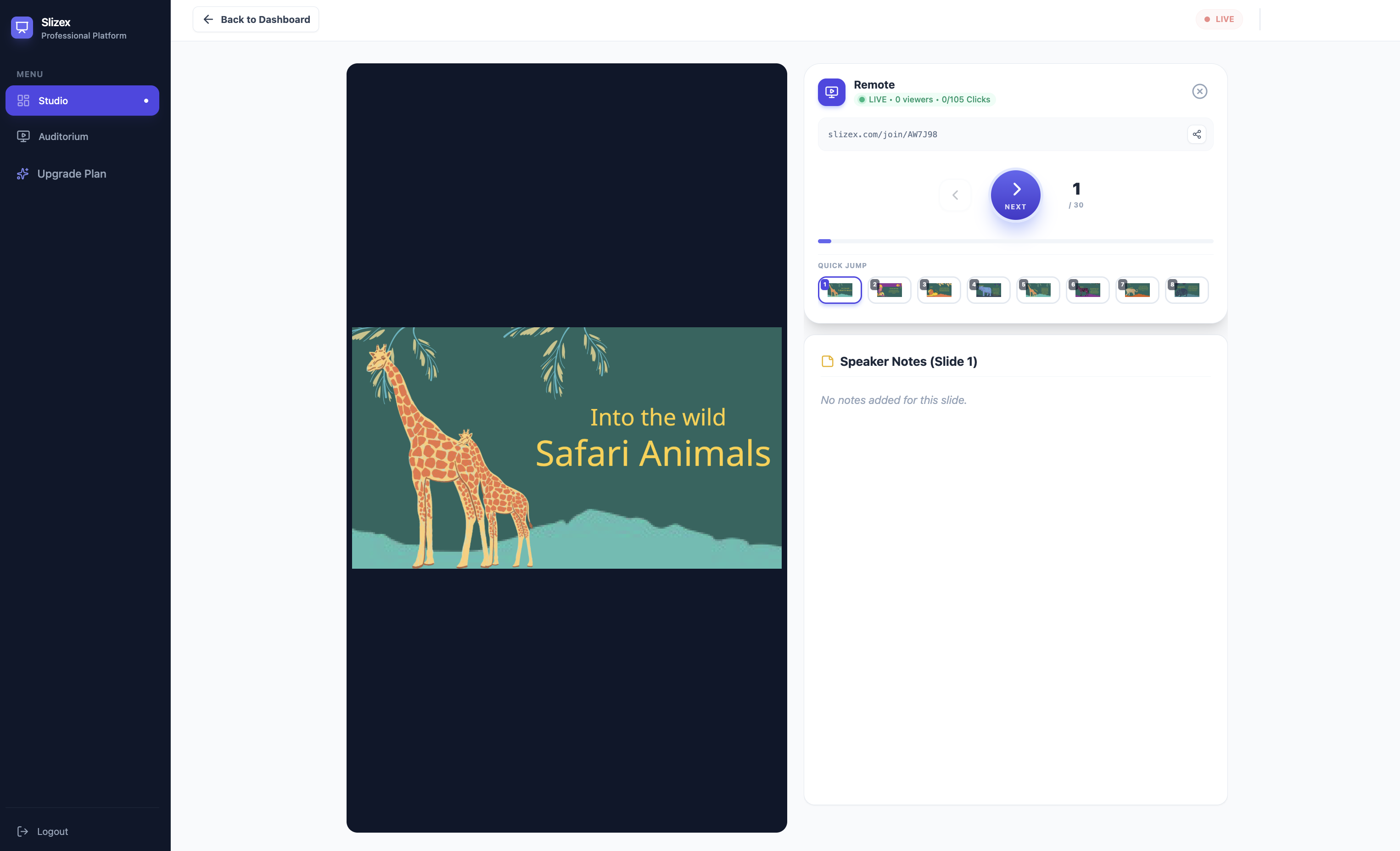 Slizex - Screenshot 2 showing product features and functionality