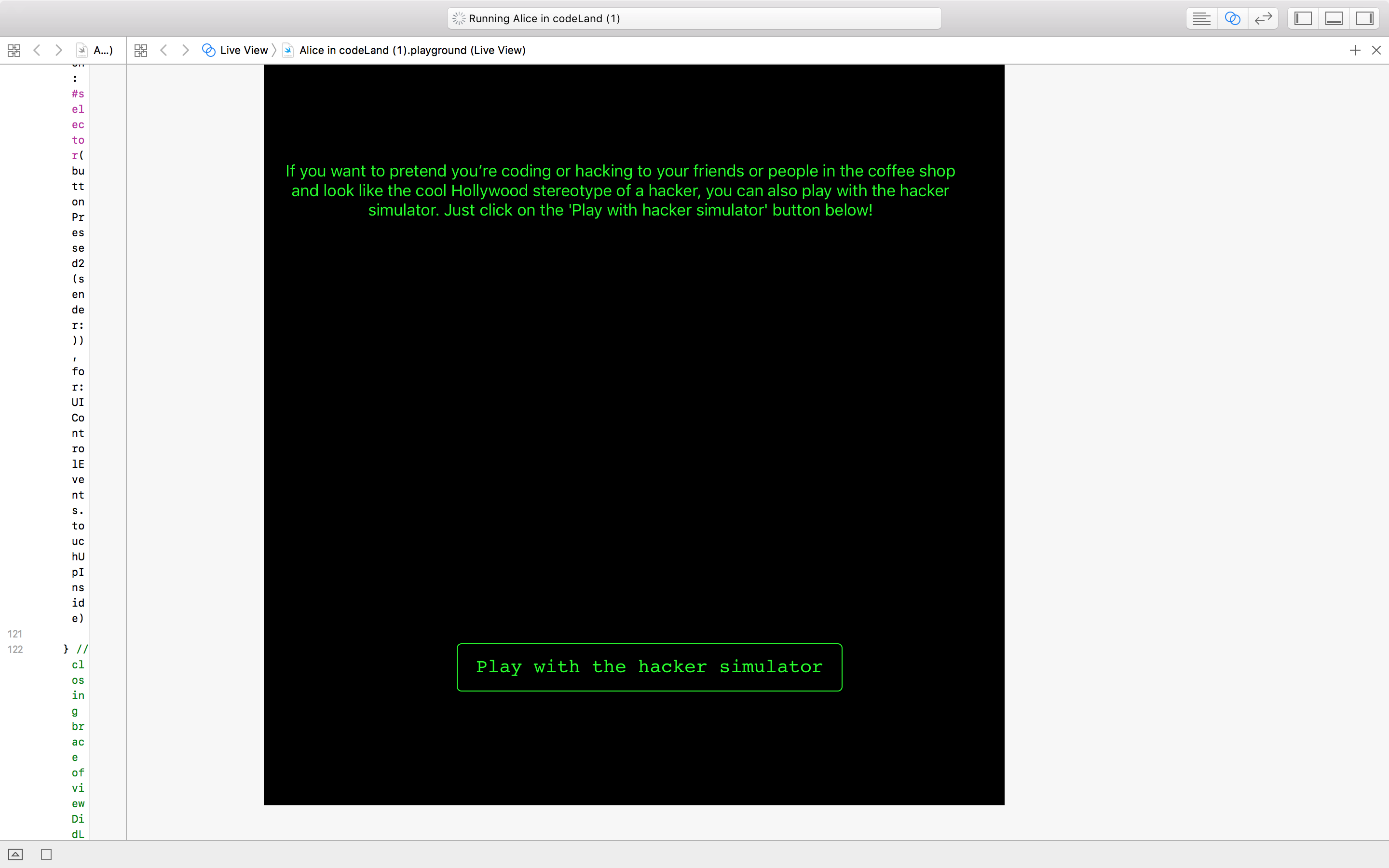 Alice in codeLand gallery image
