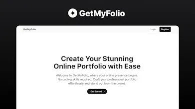 GetMyFolio gallery image