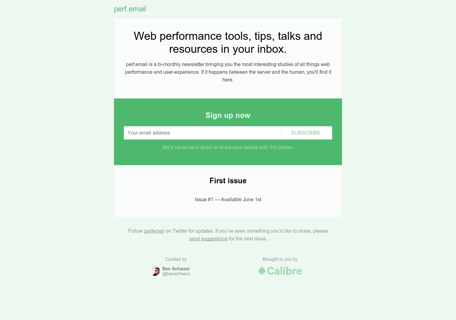 perf.email gallery image