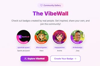 VibeBadge gallery image