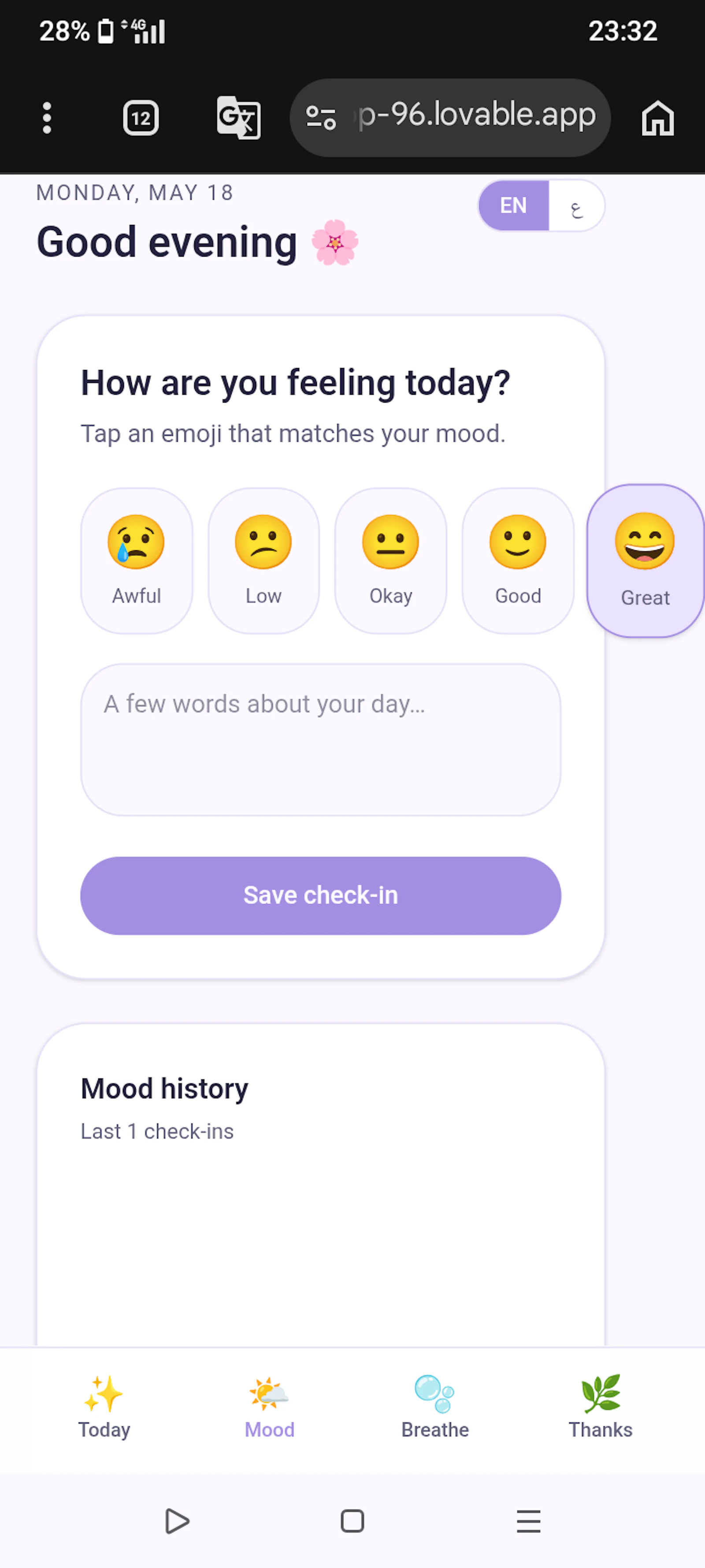 Daily Bright - Mental Health App screenshot 2