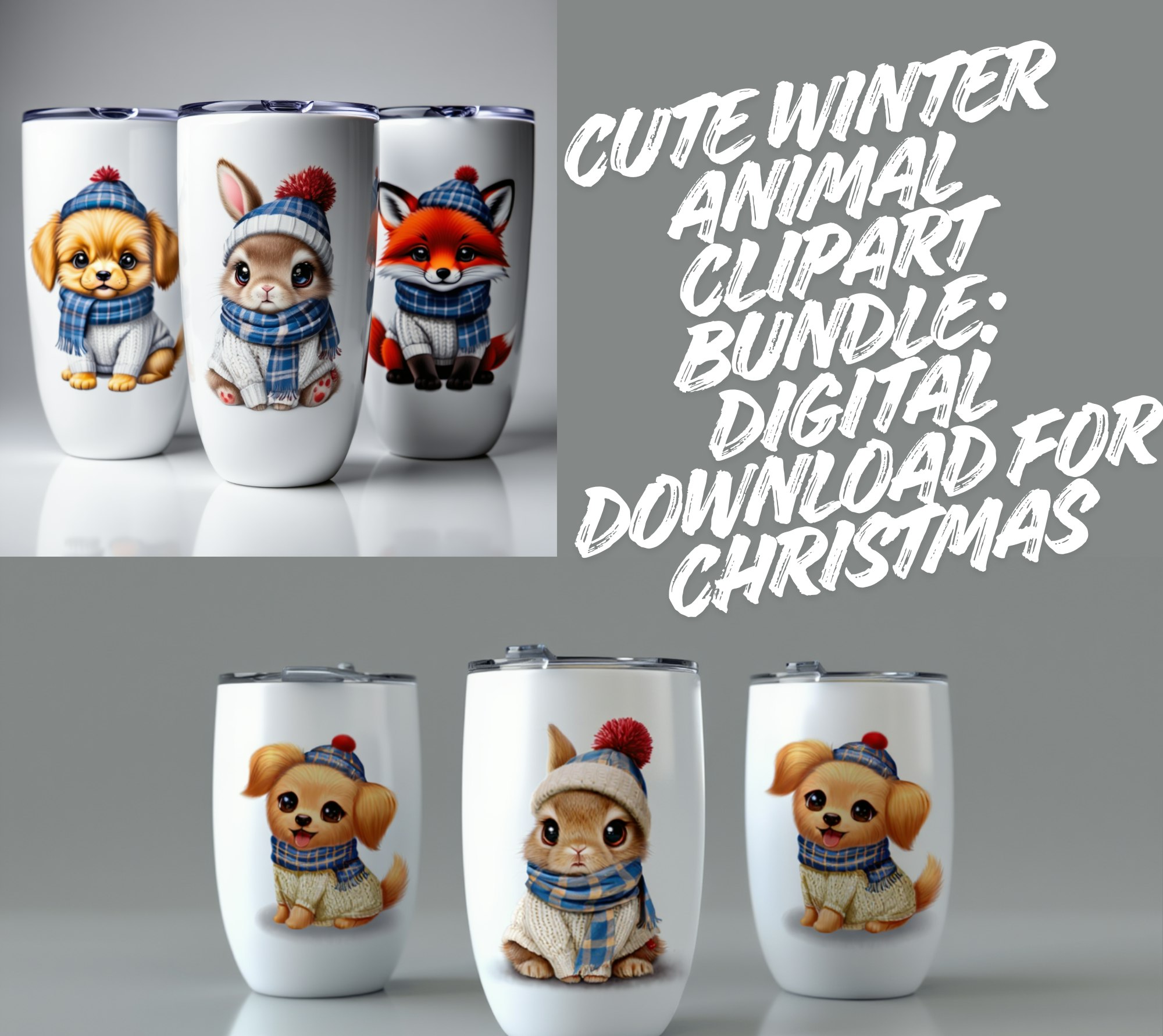 Animal Clipart Bundle: Digital Download  gallery image