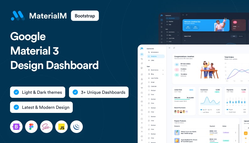 Bootstrap Admin Templates & Themes - Build great dashboards start today with pre-coded templates media 4