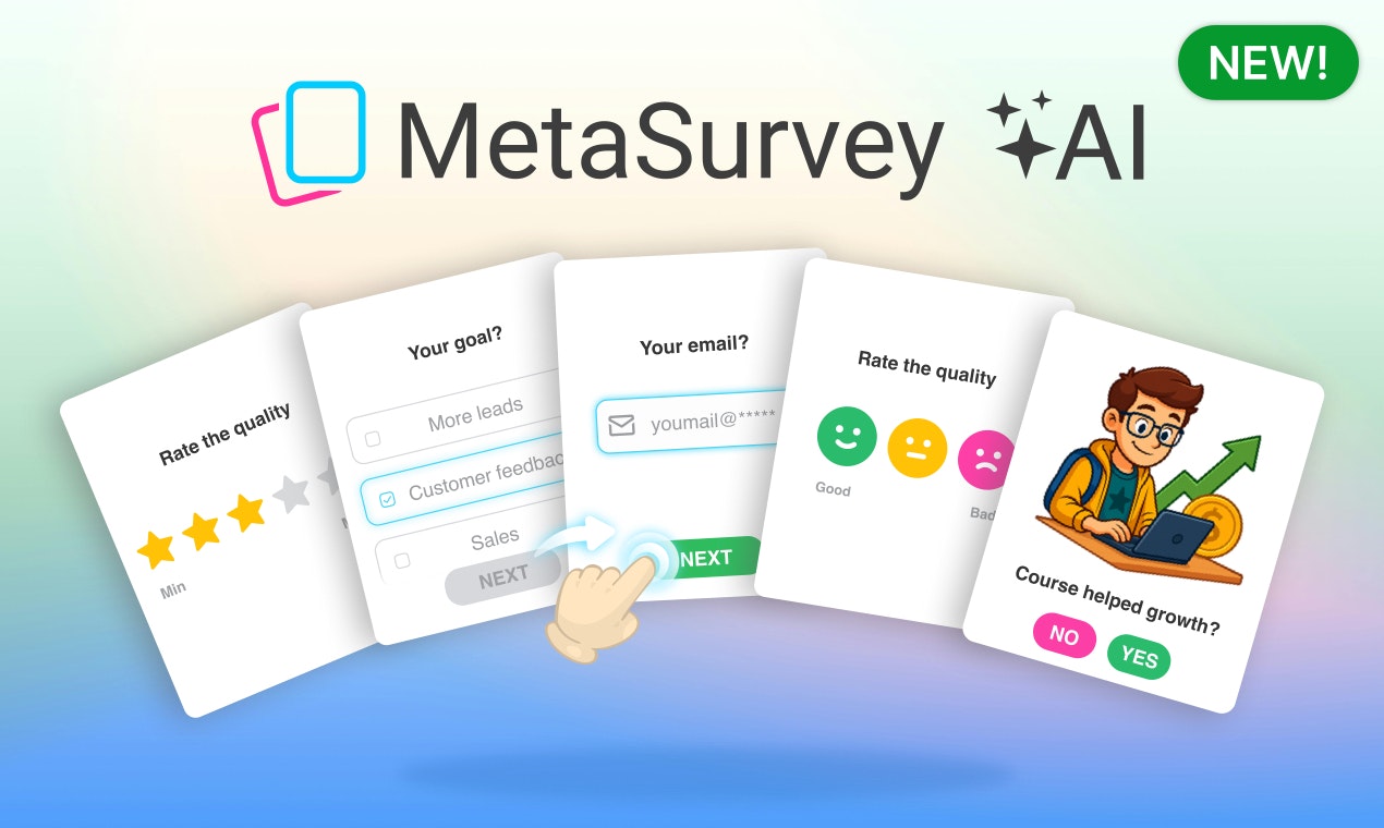 Metasurvey AI - Bellissime sondaggi alimentati dall'IA media 1