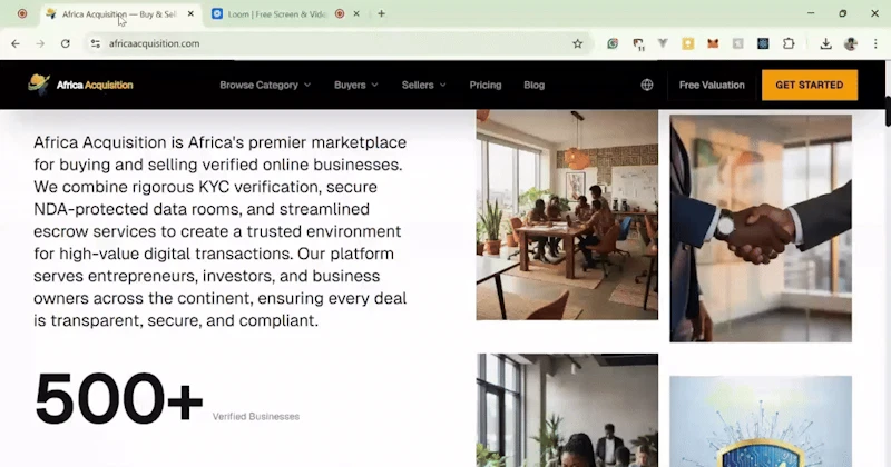 Africa Acquisition screenshot 1 (video preview)