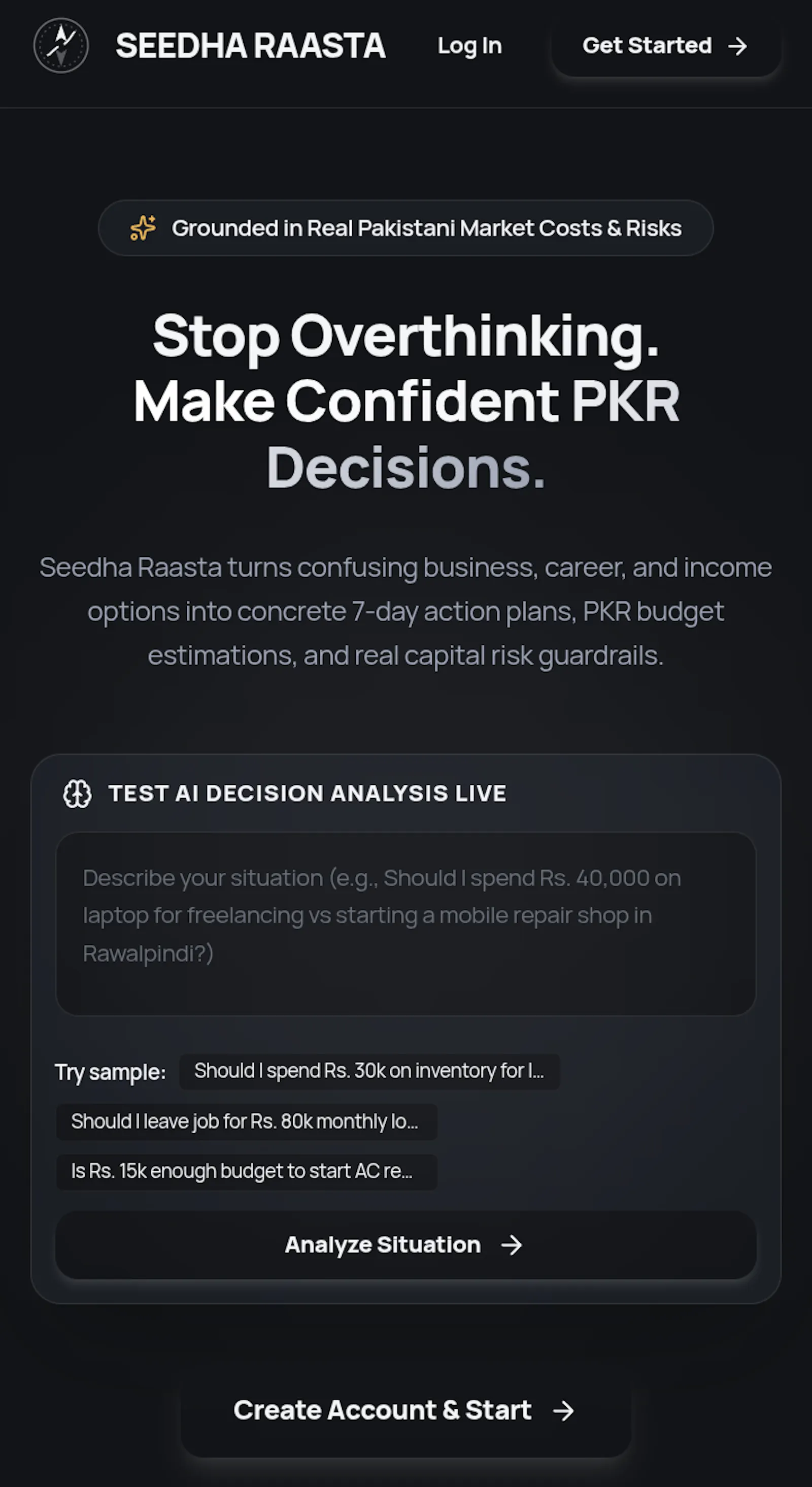 Seedha Raasta  Confusion se clear action screenshot 1