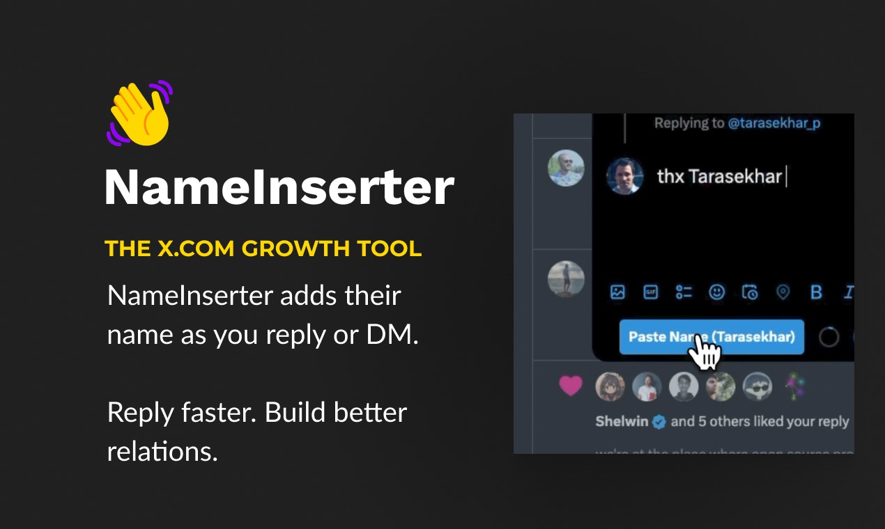 NameInserter for Chrome gallery image