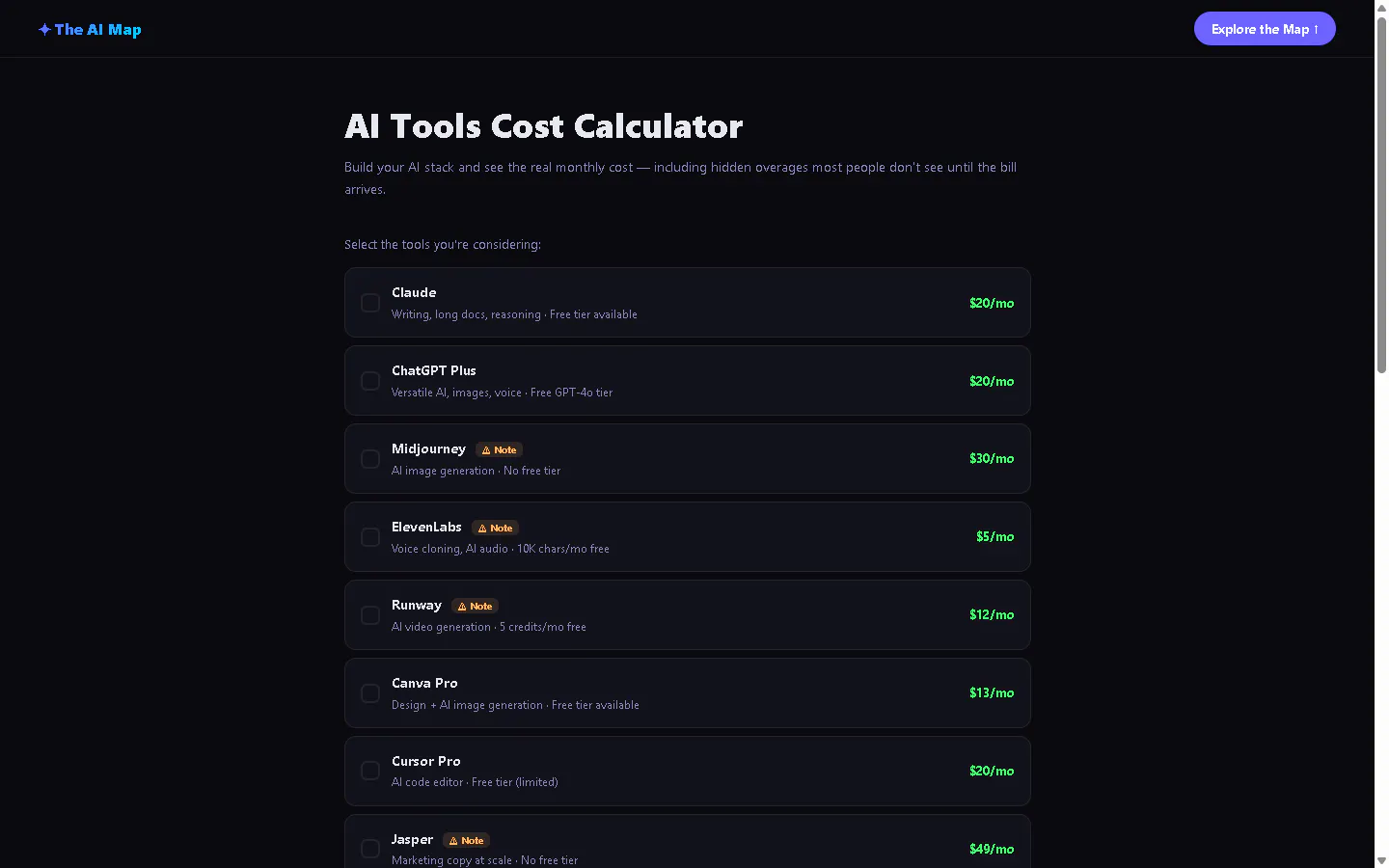 The AI Map gallery image