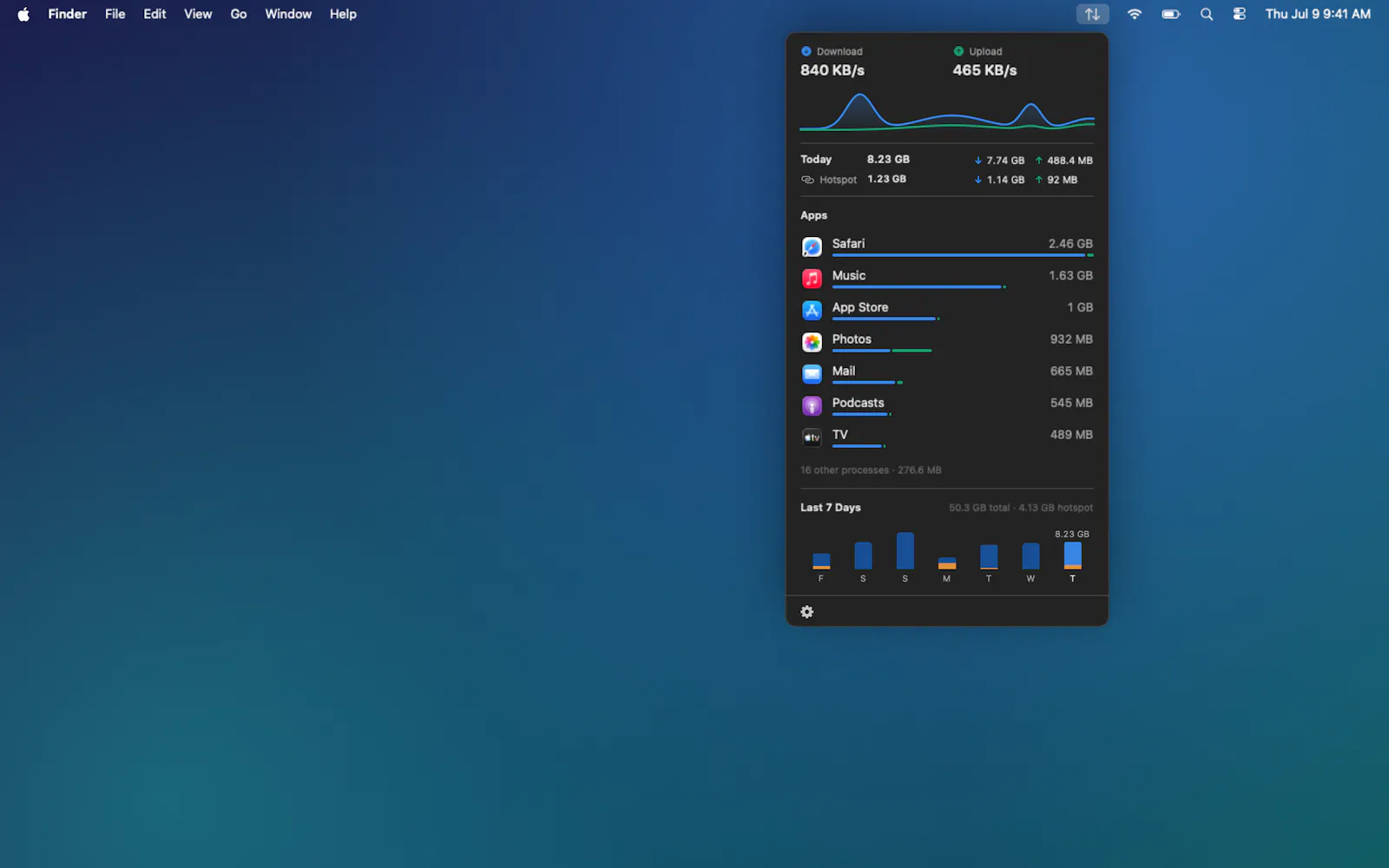 DataTally screenshot 1